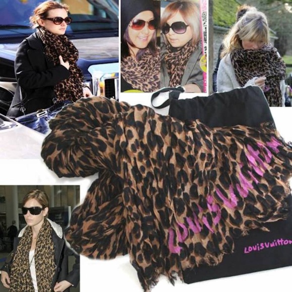 Louis Vuitton Leopard cashmere and Silk - Picture 3 of 3